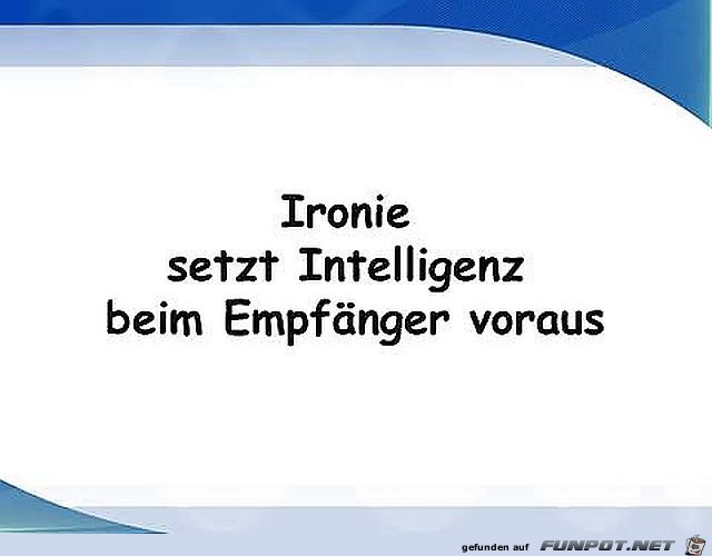 Ironie Ironie