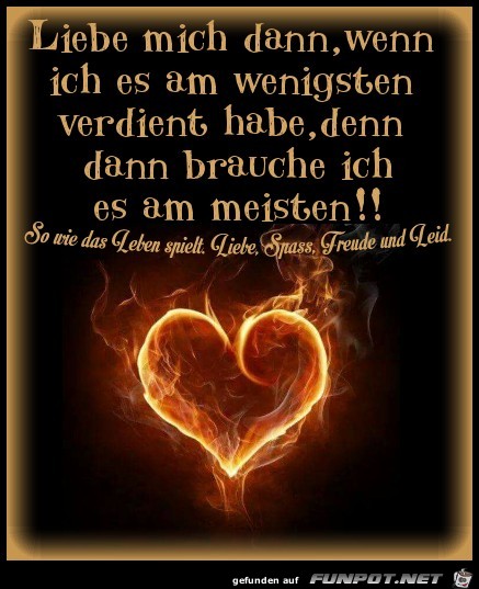 Liebe nich dann