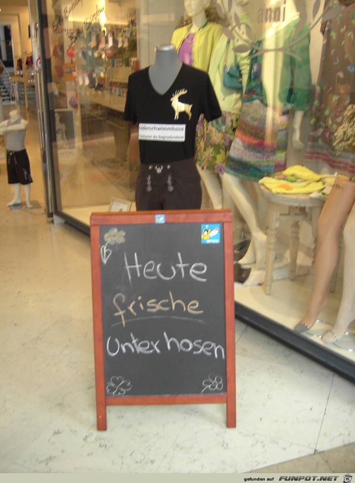 frische Unterhosen