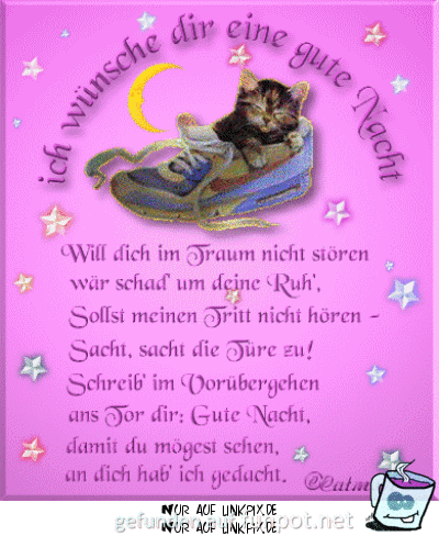 gute nacht gute nacht