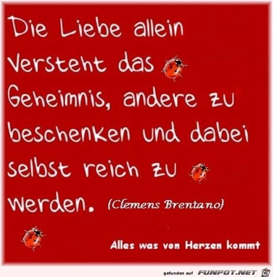 die Liebe allein