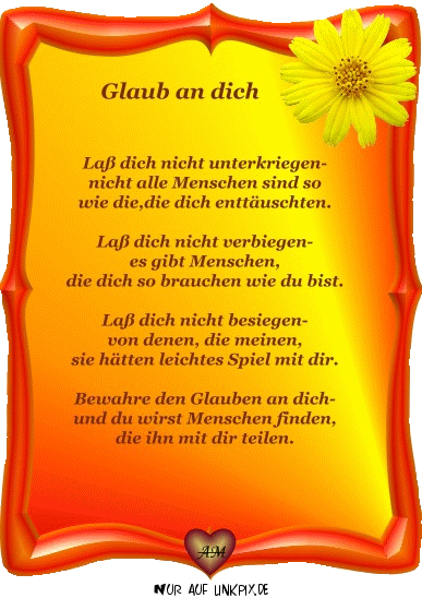 glaub an dich