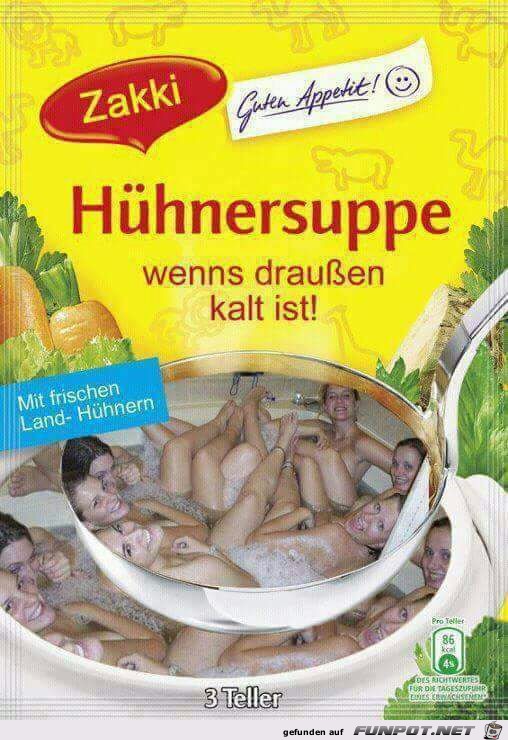 Huehnersuppe Huehnersuppe