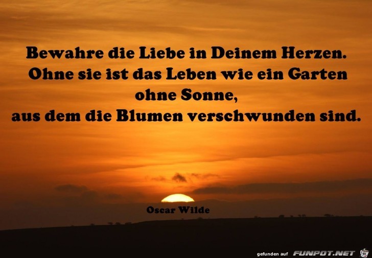 bewahre die liebe