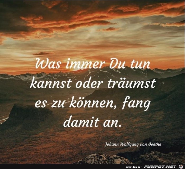 was immer du tun kannst