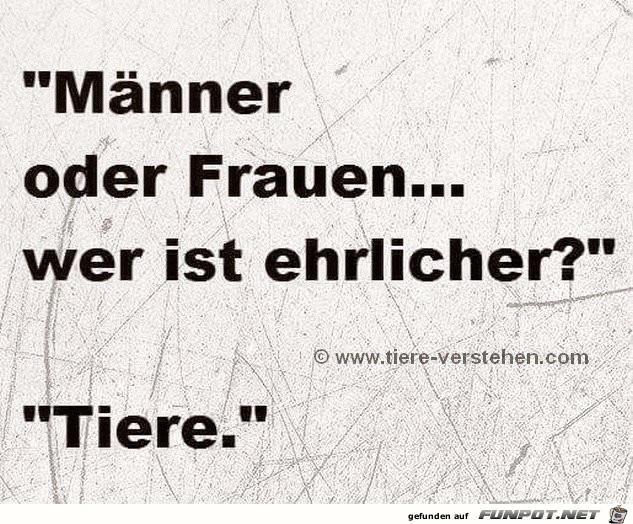Wer ist ehrlicher Wer ist ehrlicher