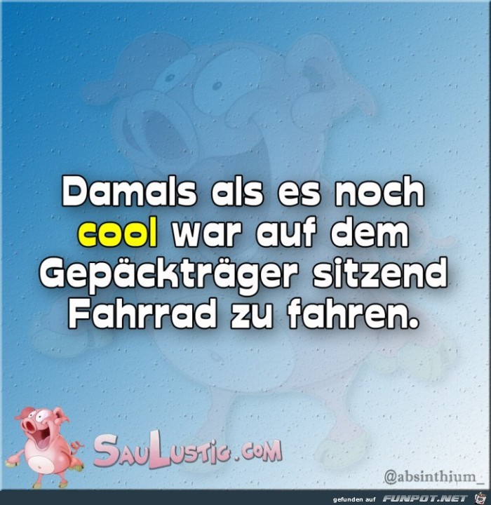 Cool-Fahhrad-fahren