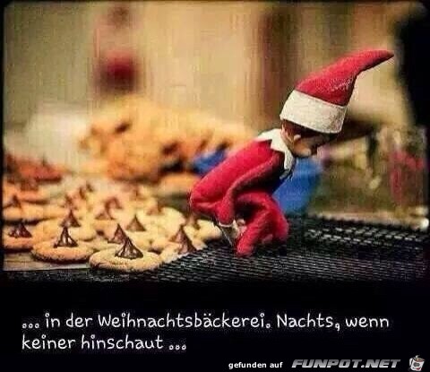 In der Weihnachtsbckerei