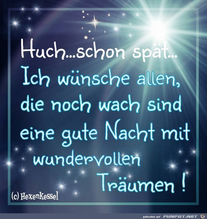 schon spaet schon spaet
