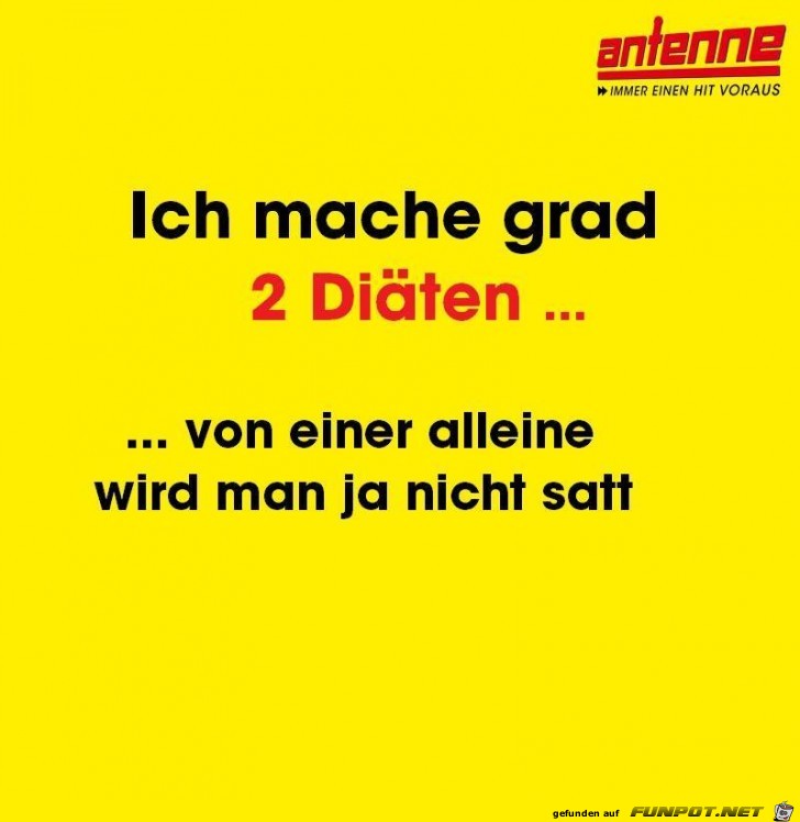 Ich mache gras 2 Diaeten Ich mache gras 2 Diaeten