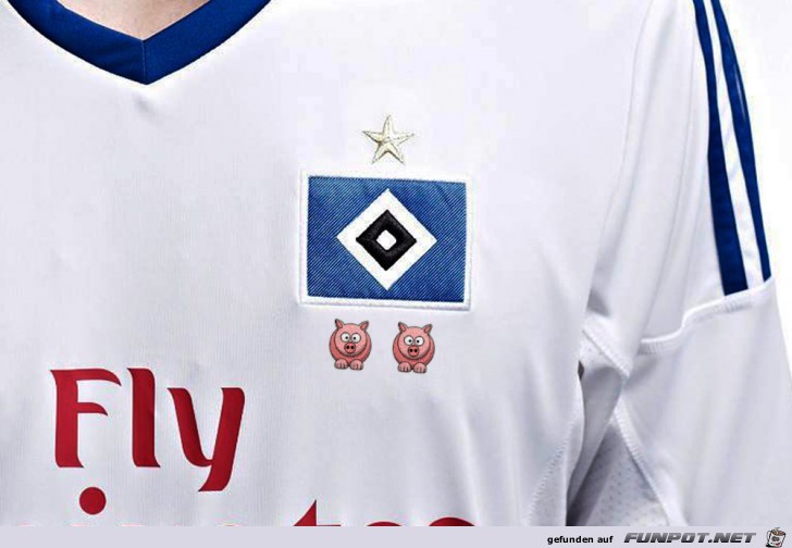 HSV-Trikot Schwein gehabt