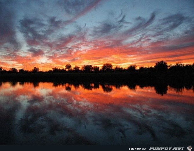 Bilder von schnen Sonnenuntergngen