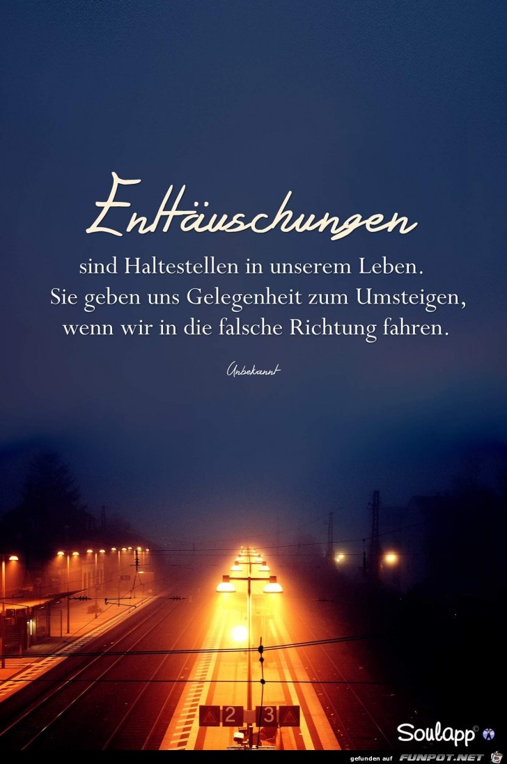 Enttaeuschungen Enttaeuschungen