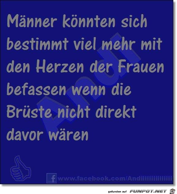 Männer könnten sich... Männer könnten sich...