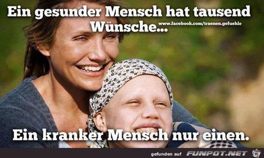 Ein gesunder Mensch