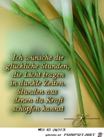 ich waeuensche dir ich waeuensche dir