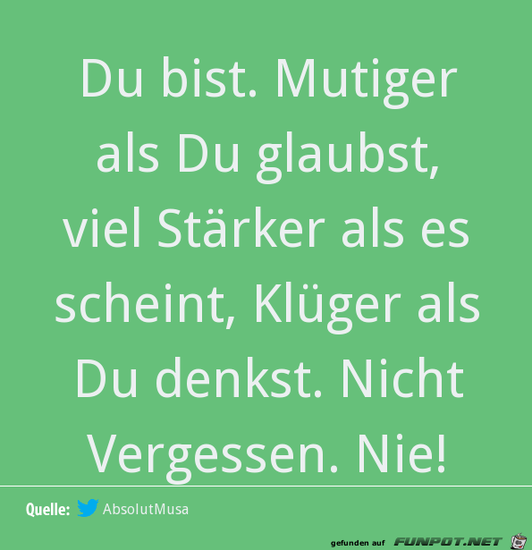 Mutiger Mutiger
