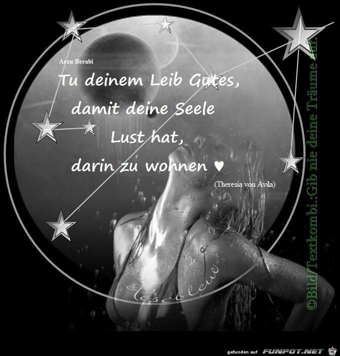 Tu deinen Leib Gutes Tu deinen Leib Gutes