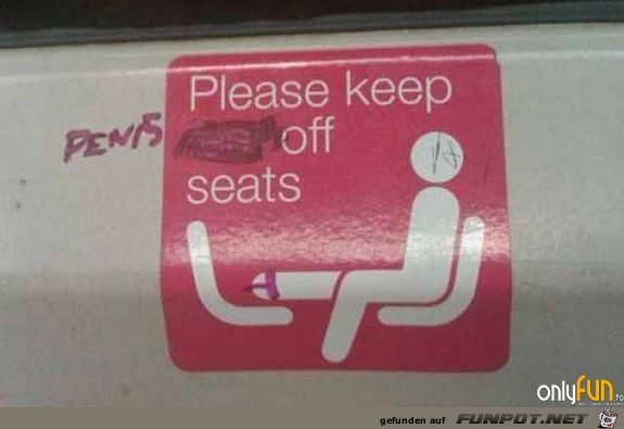 Please keep off Please keep off