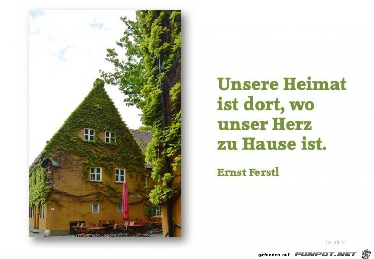 unsere Heimat ist dort