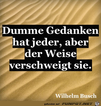 dumme gedanken 