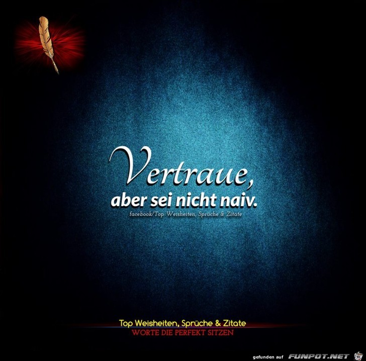 Vertraue