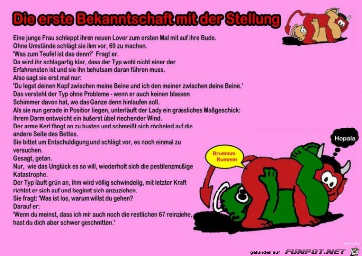 die erste bekanntschaft mit der stellung die erste bekanntschaft mit der stellung