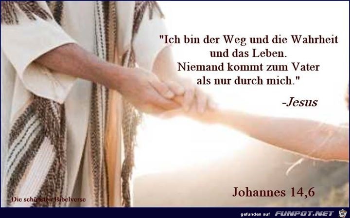 Johannes 14 6 Johannes 14 6