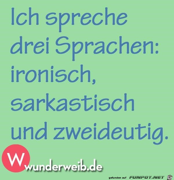 drei sprachen