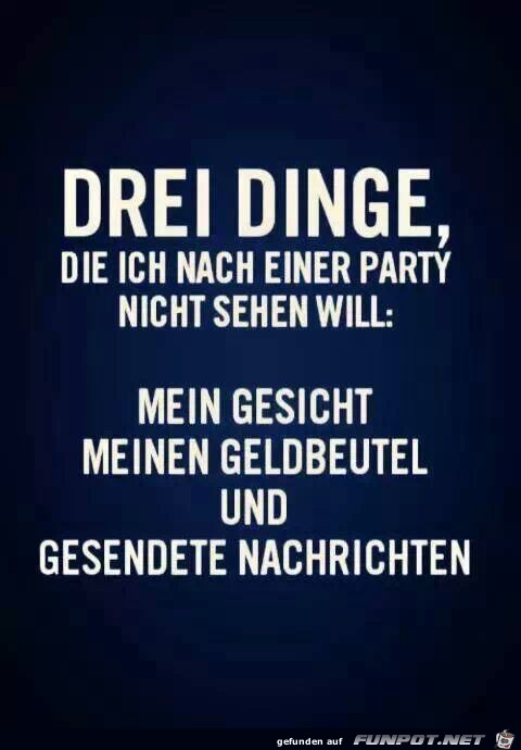 drei dinge drei dinge