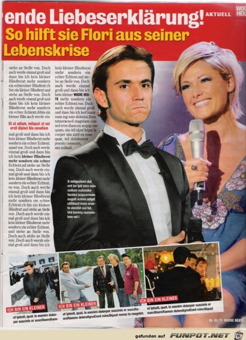 WOCHE HEUTE Heft 05-2011 S 6-7 WOCHE HEUTE Heft 05-2011 S 6-7