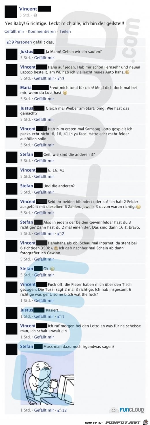 6 Richtige 6 Richtige