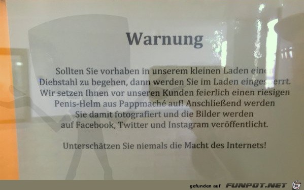 warnung warnung