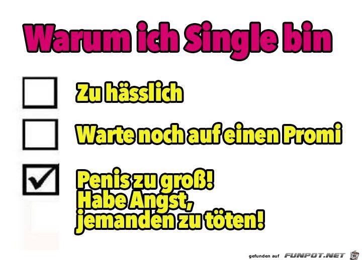 Warum ich Single bin