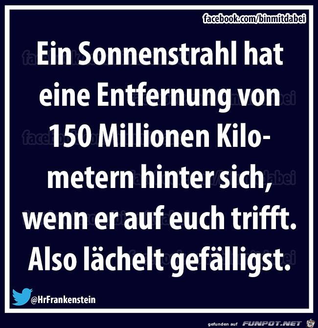 Sonnenstrahl Sonnenstrahl
