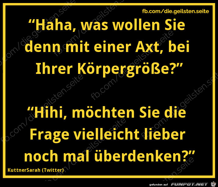 diegeilsten Axt