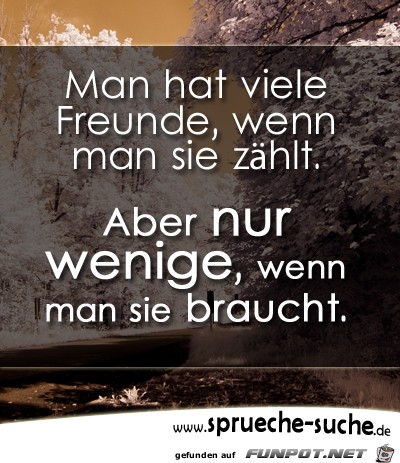 man-hat-viele-freunde-wenn-man-sie-zaehlt -aber-nur-wenige-w man-hat-viele-freunde-wenn-man-sie-zaehlt -aber-nur-wenige-w