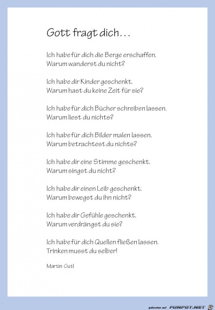 gott fragt dich gott fragt dich