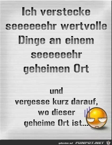 Geheimer Ort