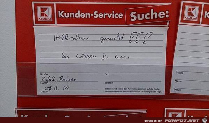 gesucht