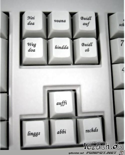 Bayrische Tastatur Bayrische Tastatur
