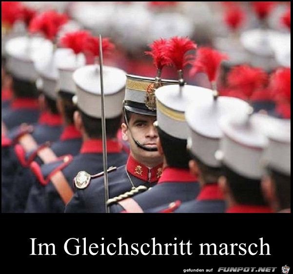 im Gleichschritt im Gleichschritt