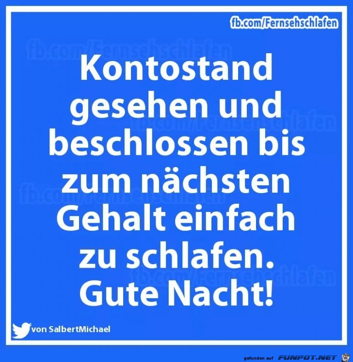 Kontostand Kontostand