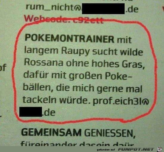 Pokemontrainer Pokemontrainer