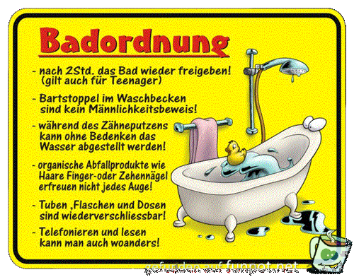 Badordnung