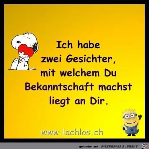 zwei gesichter zwei gesichter