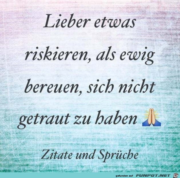 riskieren riskieren