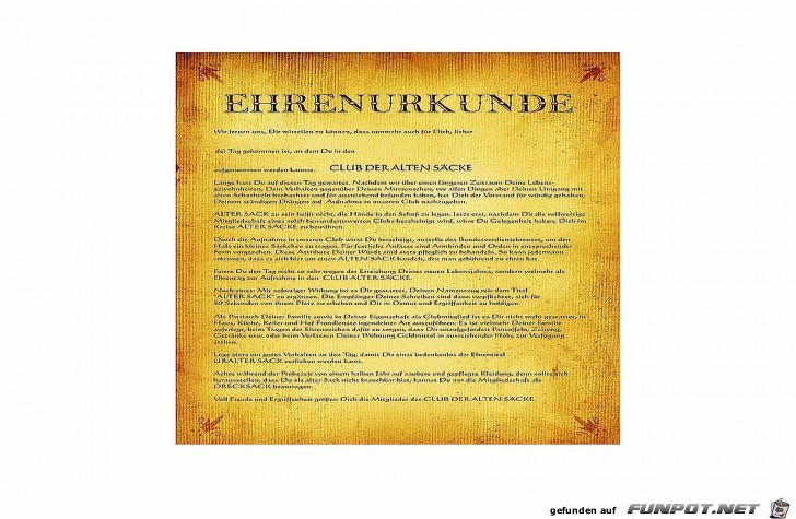 Club der alten Saecke Club der alten Saecke