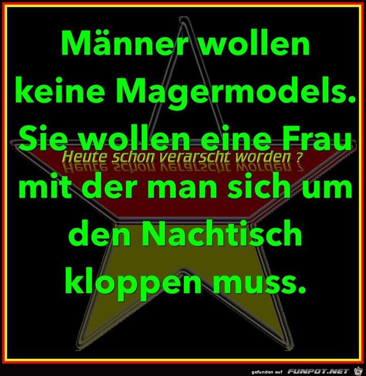 Keine Magermodelle