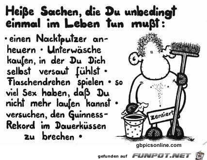 heisse Sachen heisse Sachen